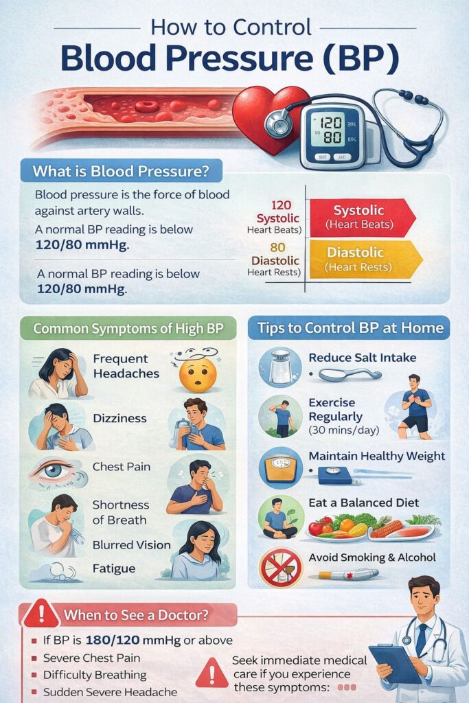 How to control blood pressure image