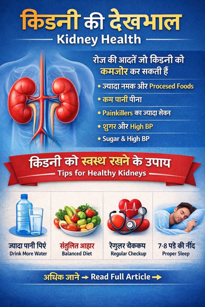 Human kidney anatomy diagram labeled