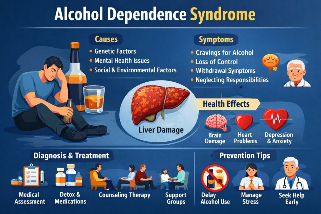 Alcohol dependence
